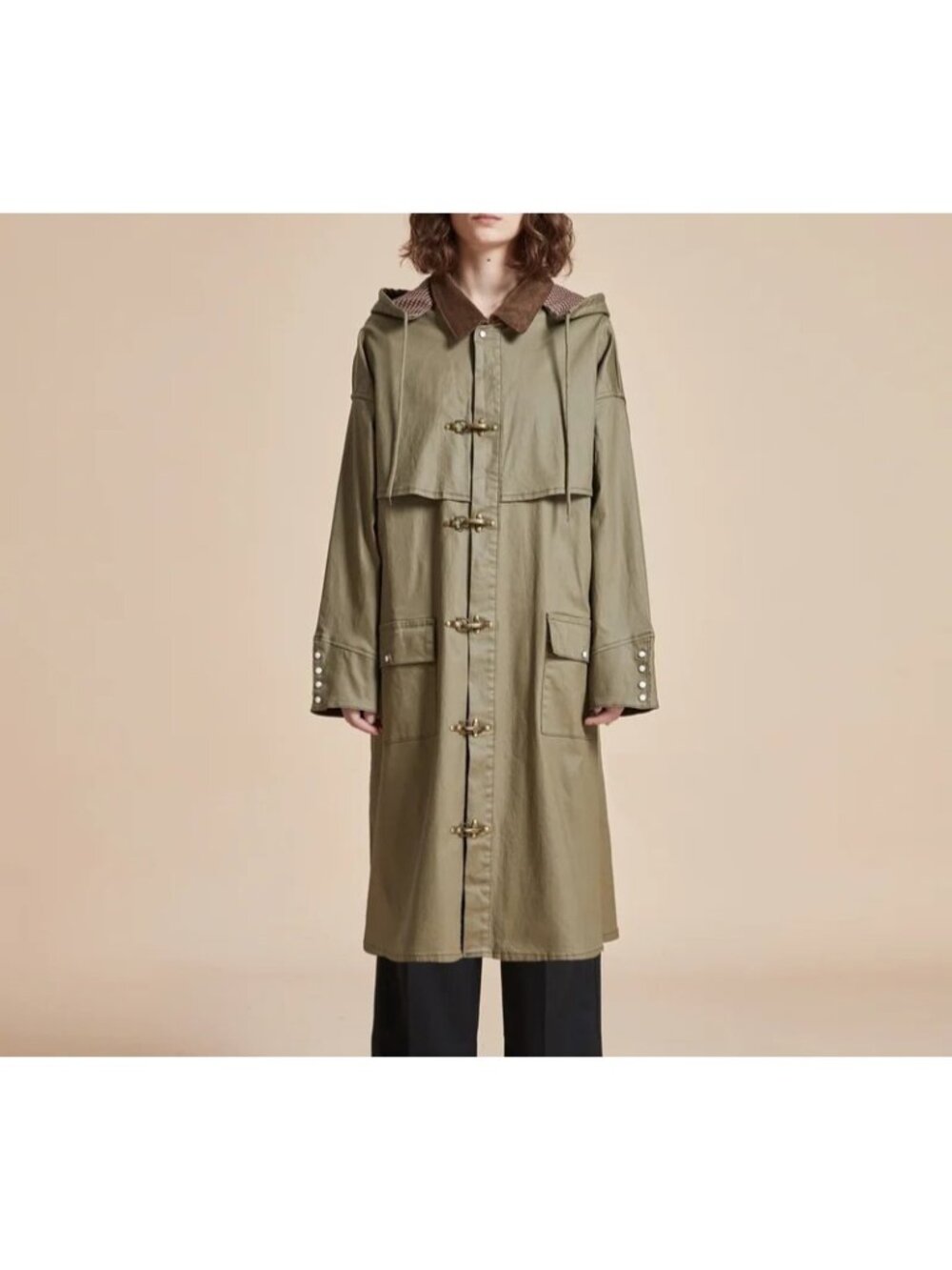 Found Prairie Buckle Hunting Coat Utility Heritage Rustic Military Womens S